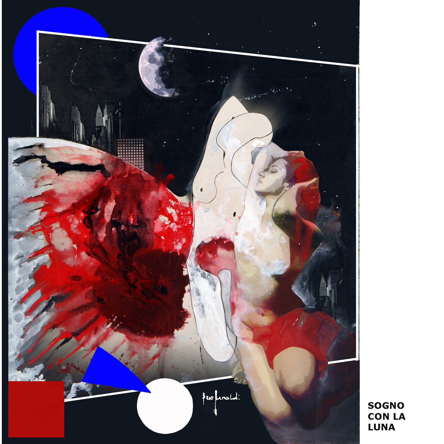 Ezio Ranaldi – sogno-con-la-luna-tela-85×105 copia