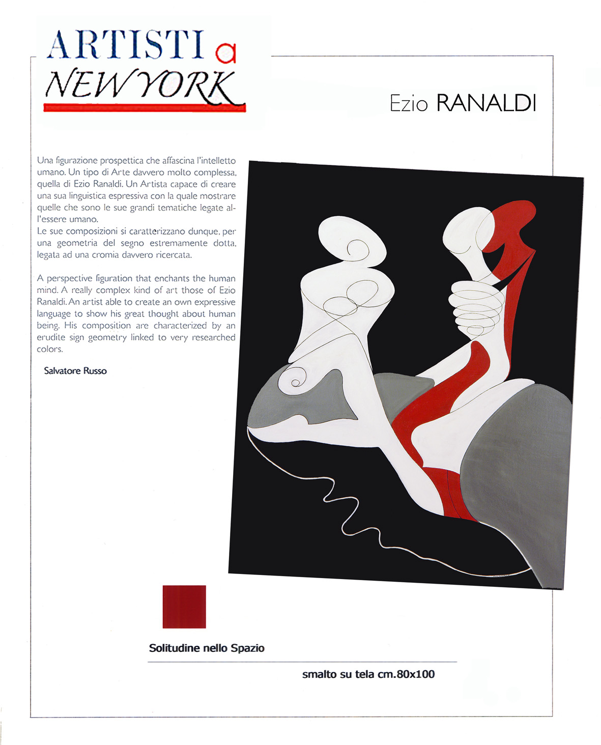 Ezio Ranaldi – artisti a NY pagina copia