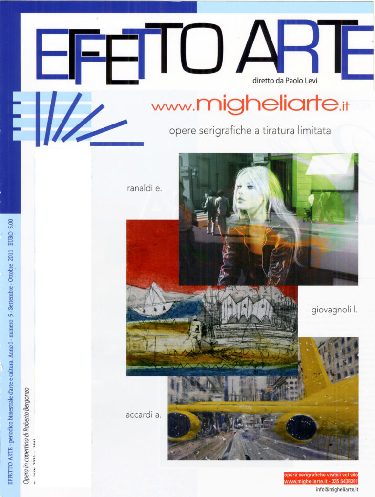 Ezio Ranaldi – effetto arte 2011 copertina copia