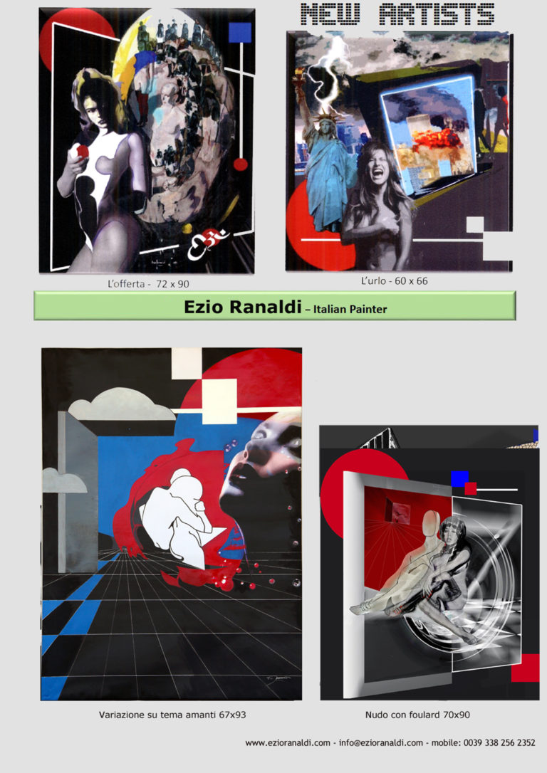 Ezio Ranaldi – new artist 2017 pagina uno